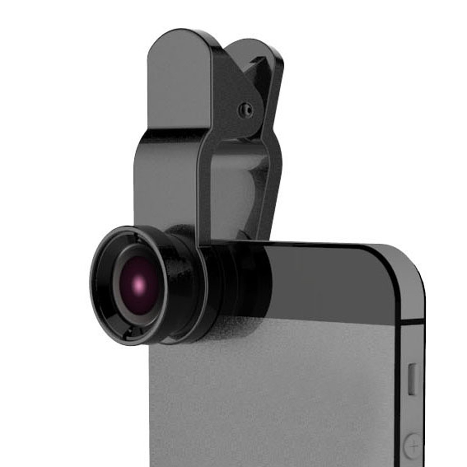 Přídavná čočka na mobil 3v1 - rybí oko, makro, širokoúhlý objektiv